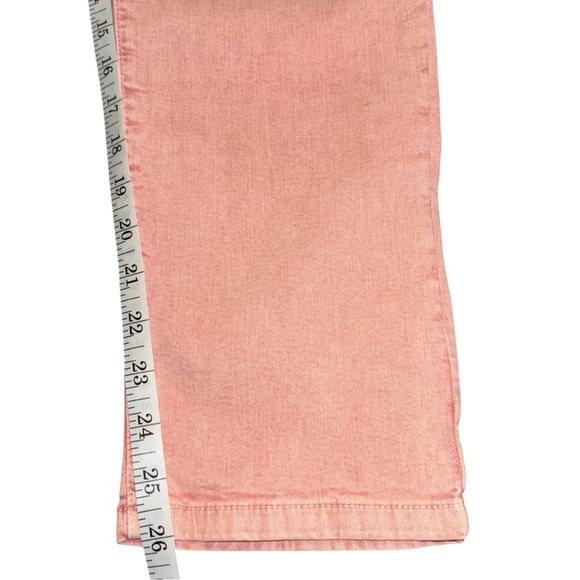 Pilcro Letterpress Anthropologie Mid Rise Blush  Acid Wash Jeans Sz 28 NWT - Picture 11 of 12